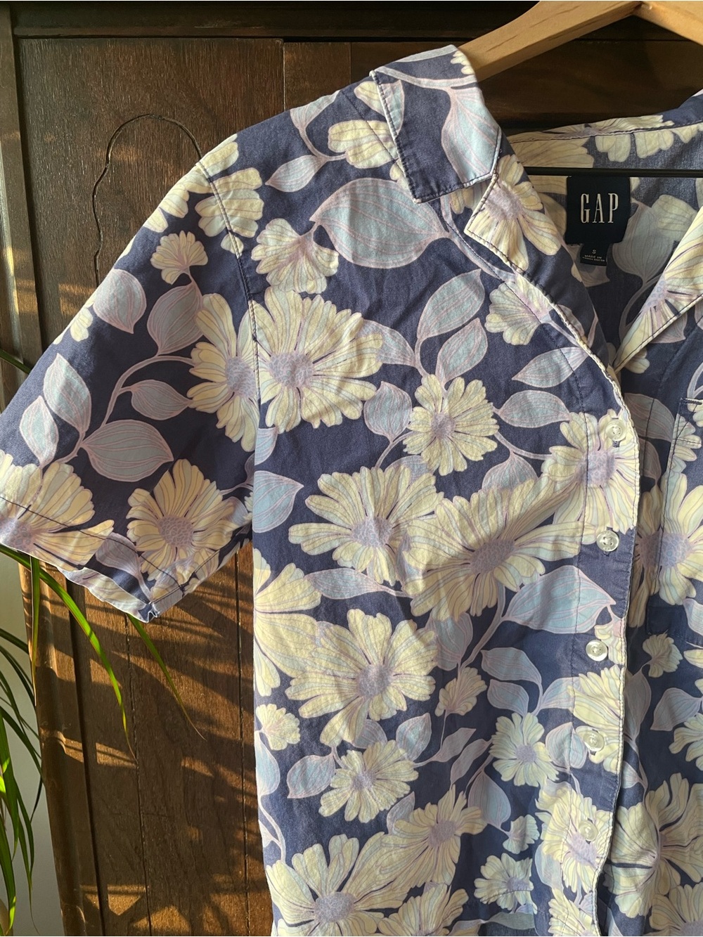 Purple Floral Gap Pajama PJ Set